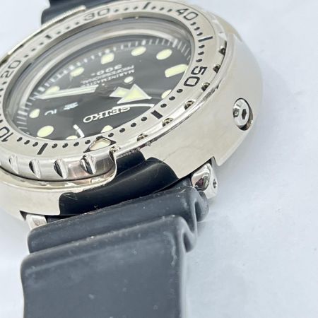  SEIKO セイコー 腕時計 ダイバーズウォッチ クォーツ 7C46-0AG0 ブラック