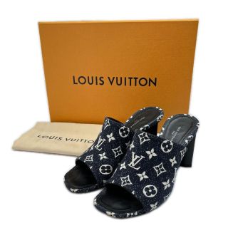 LOUIS VUITTON ルイヴィトン シルエットラインミュール サンダル 39