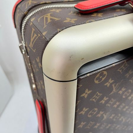  LOUIS VUITTON ルイヴィトン キャリーバッグ ホライゾン50 モノグラム 28L M23209 ブラウン×レッド