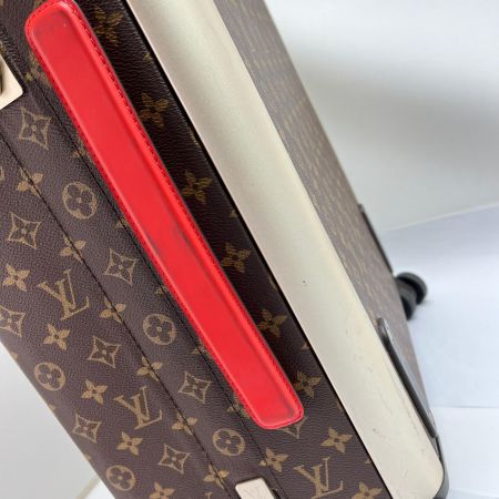  LOUIS VUITTON ルイヴィトン キャリーバッグ ホライゾン50 モノグラム 28L M23209 ブラウン×レッド