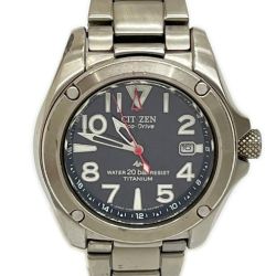 ◆◆ CITIZEN シチズン 腕時計 Eco-Drive エコドライブ 本体のみ チタン  B876-H25543 Bランク