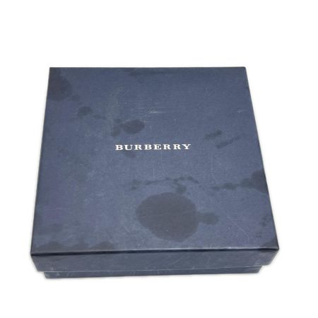  BURBERRY バーバリー ベルト レザー 箱付 メンズ シルバー ゴールド ブラック