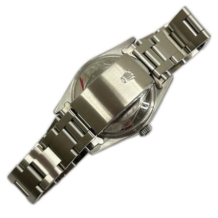 ROLEX ロレックス パーペチュアル 腕時計 自動巻き R8.9月OH実施 箱・取説・保証書付 15200 シルバー/ブラック