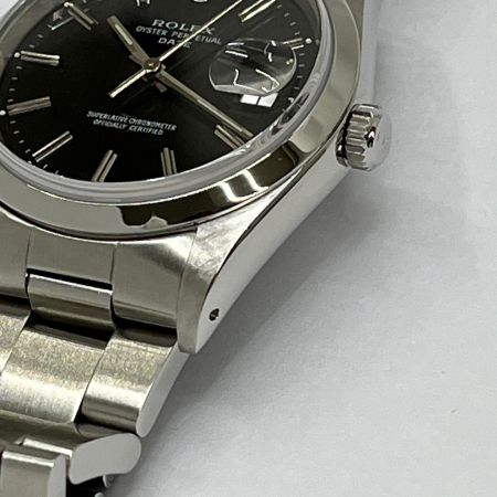 ROLEX ロレックス パーペチュアル 腕時計 自動巻き R8.9月OH実施 箱・取説・保証書付 15200 シルバー/ブラック