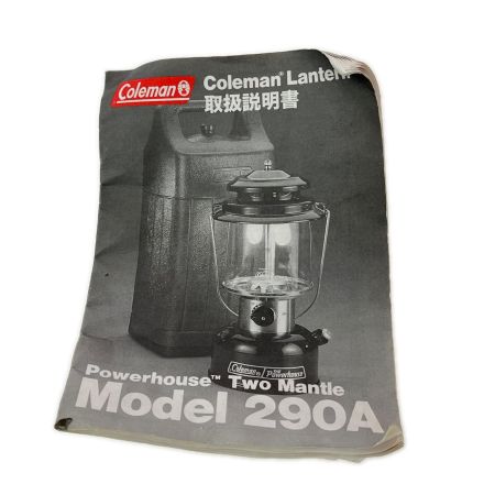  Coleman コールマン ガソリンランタン 製造年月1994年8月 ケース付 290