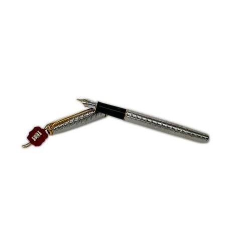  Parker パーカー 万年筆 K18 シルバー ゴールド ケース付き 