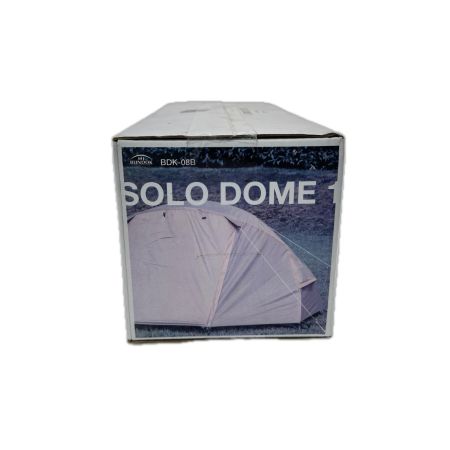  BUNDOK バンドック ドームテント ソロドーム 1 SORO DOME 1 未使用品 キャンプ アウトドア BDK-08B
