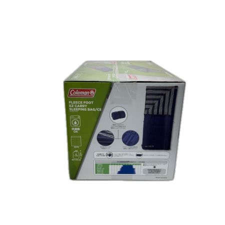  Coleman コールマン スリーピングバッグ 寝袋 シュラフ FLEECE FOOT EZ CARRY SL BAG 未使用品 2220918