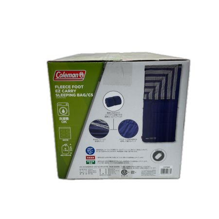  Coleman コールマン スリーピングバッグ 寝袋 シュラフ FLEECE FOOT EZ CARRY SL BAG 未使用品 2220918