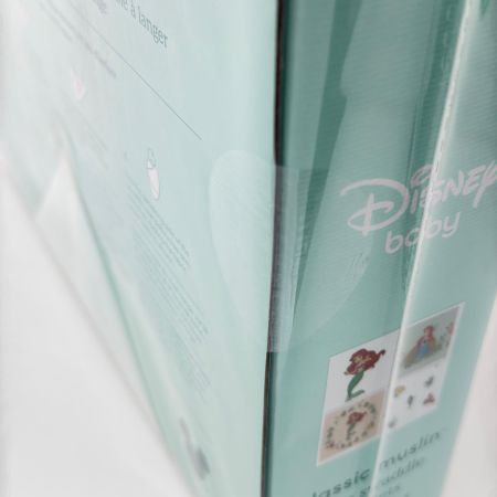  Disney ディズニー ブランケット アリエル エイデンアンドアネイ クラシック スワドル 4枚セット おくるみ 未使用品