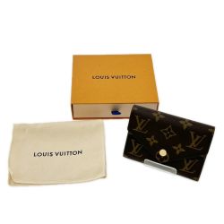 ◆◆ LOUIS VUITTON ルイヴィトン 三つ折り財布 モノグラム ポルトフォイユ・ヴィクトリーヌ  箱・布袋付 M41938 Aランク