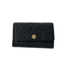 ◆◆ LOUIS VUITTON ルイヴィトン 6連キーケース アンプラント  M64421 ブラック Bランク