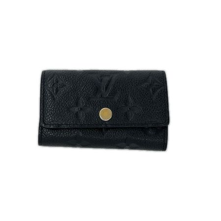  LOUIS VUITTON ルイヴィトン 6連キーケース アンプラント  M64421 ブラック