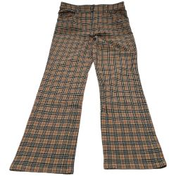 ◆◆ Burberrys バーバリーズ チェックパンツ FQF41-514 ベージュ Bランク