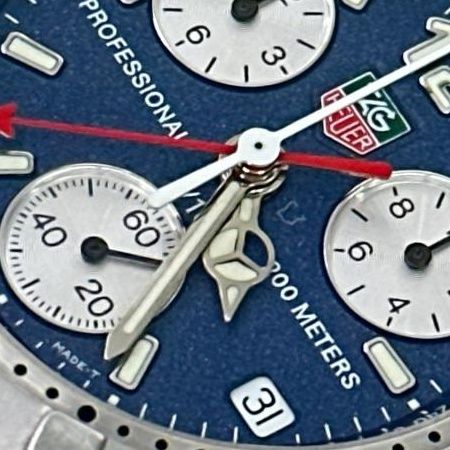  TAG HEUER タグホイヤー 腕時計 クロノグラフ プロフェッショナル 200 CK1112 ステンレススチール ブルー