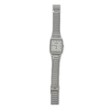  SEIKO セイコー 腕時計 クオーツ ステンレススチール ホワイト 本体のみ R8.8月電池交換済 5E31-5A70