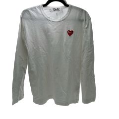  COMME des GARCONS コムデギャルソン 長袖Tシャツ AZ-T118 ホワイト Cランク