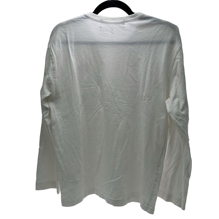 COMME des GARCONS コムデギャルソン 長袖Tシャツ AZ-T118 ホワイト