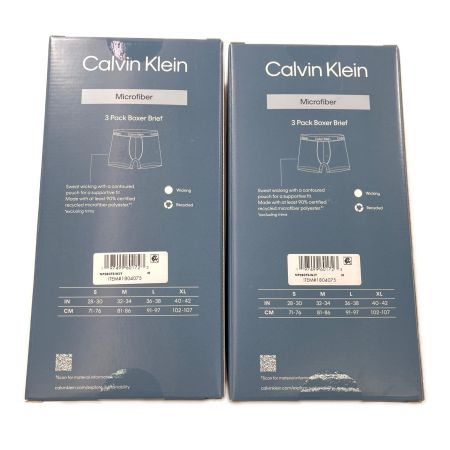  Calvin Klein カルバンクライン アンダーウェア ボクサーパンツ M 2箱セット