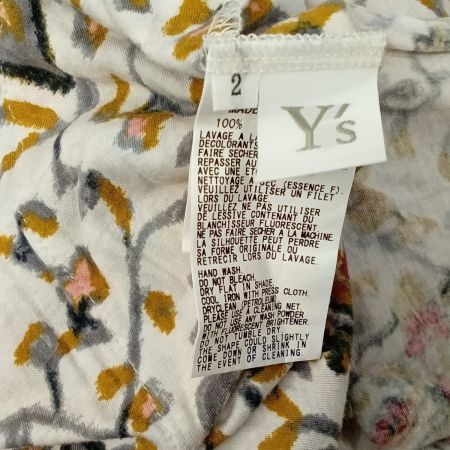  Y's ワイズ ヨウジヤマモト　カーディガン YN-T54-661 白系