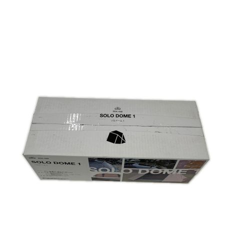  BUNDOK バンドック ドームテント ソロドーム 1 SORO DOME 1 未使用品 キャンプ アウトドア BDK-08B