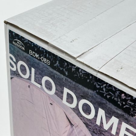 BUNDOK バンドック ドームテント ソロドーム 1 SORO DOME 1 未使用品 キャンプ アウトドア BDK-08B