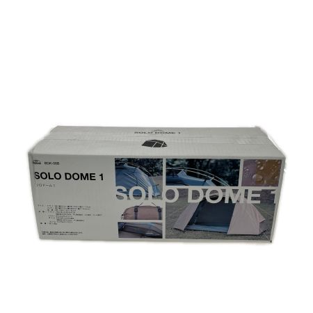  BUNDOK バンドック ドームテント ソロドーム 1 SORO DOME 1 未使用品 キャンプ アウトドア BDK-08B