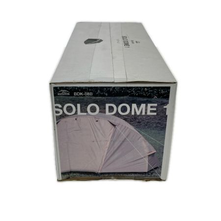  BUNDOK バンドック ドームテント ソロドーム 1 SORO DOME 1 未使用品 キャンプ アウトドア BDK-08B
