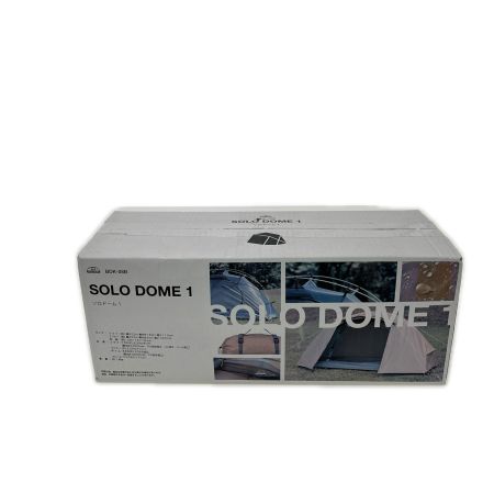  BUNDOK バンドック ドームテント ソロドーム 1 SORO DOME 1 未使用品 キャンプ アウトドア BDK-08B