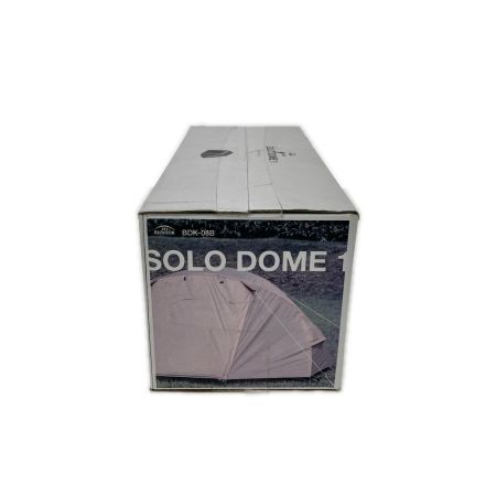  BUNDOK バンドック ドームテント ソロドーム 1 SORO DOME 1 未使用品 キャンプ アウトドア BDK-08B