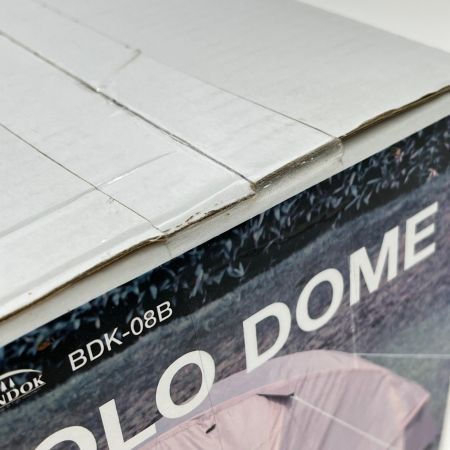  BUNDOK バンドック ドームテント ソロドーム 1 SORO DOME 1 未使用品 キャンプ アウトドア BDK-08B