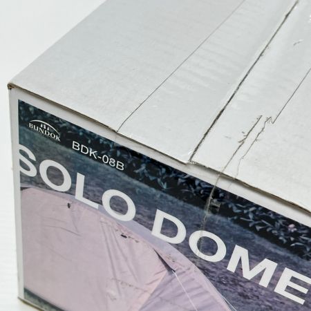  BUNDOK バンドック ドームテント ソロドーム 1 SORO DOME 1 未使用品 キャンプ アウトドア BDK-08B