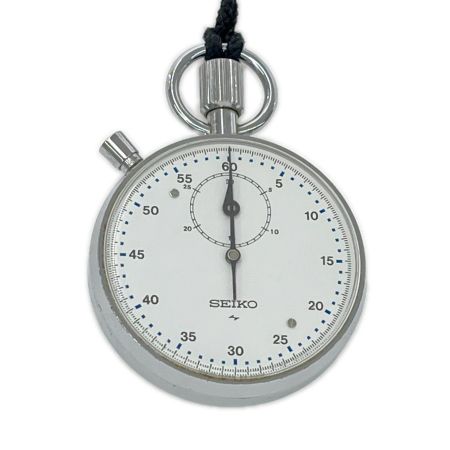  SEIKO セイコー ストップウォッチ 60分割文字盤 手巻き アナログ 時計 88-5021