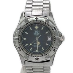 ◆◆ TAG HEUER タグホイヤー 腕時計 クオーツ ステンレススチール ブラック 本体のみ 風防曇り有 962.013 Bランク