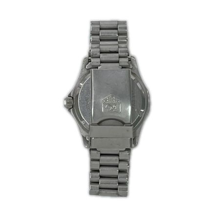  TAG HEUER タグホイヤー 腕時計 クオーツ ステンレススチール ブラック 本体のみ 風防曇り有 962.013