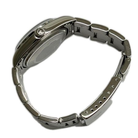  ROLEX ロレックス 腕時計 エアキング U番 自動巻き Gカード付  14000 ステンレススチール ライトブラウン