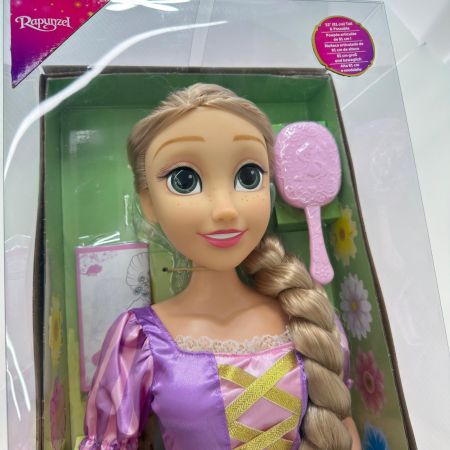  Disney ディズニープリンセスとプレイデートドール ラプンツェル 約81cm