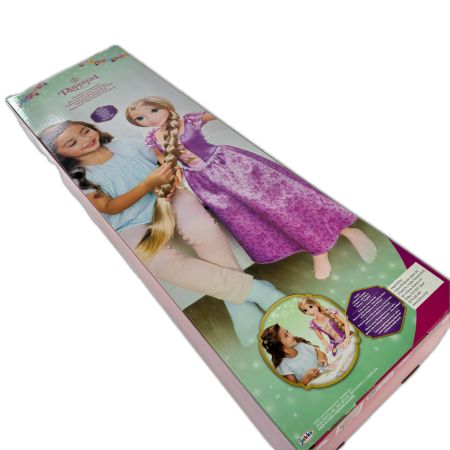  Disney ディズニープリンセスとプレイデートドール ラプンツェル 約81cm