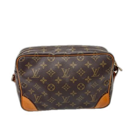  LOUIS VUITTON ルイヴィトン ショルダーバッグ モノグラム トロカデロ ベタ有 884NO ブラウン