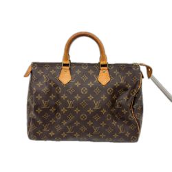 ◆◆ LOUIS VUITTON ルイヴィトン ミニボストンバッグ ハンドバッグ モノグラム スピーディー35 NB8909 ブラウン Bランク