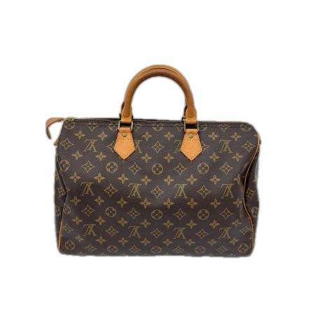  LOUIS VUITTON ルイヴィトン ミニボストンバッグ ハンドバッグ モノグラム スピーディー35 NB8909 ブラウン
