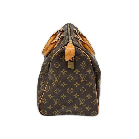  LOUIS VUITTON ルイヴィトン ミニボストンバッグ ハンドバッグ モノグラム スピーディー35 NB8909 ブラウン