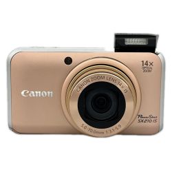 CANON キャノン コンパクトデジタルカメラ PowerShot SX210 IS ヴィンテージゴールド Bランク