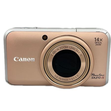 CANON キャノン コンパクトデジタルカメラ PowerShot SX210 IS ヴィンテージゴールド