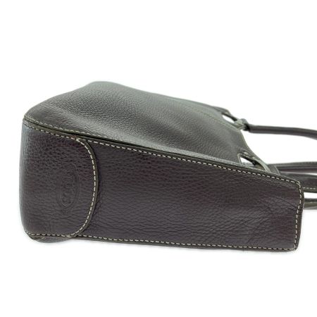  TODS トッズ トートバッグ レザー レディース ボルドー