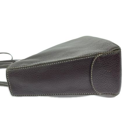  TODS トッズ トートバッグ レザー レディース ボルドー
