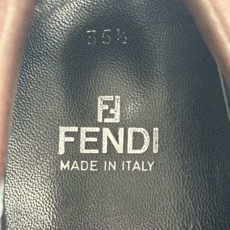  FENDI フェンディ ズッカ ブラウン スニーカー 