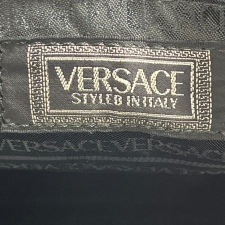  VERSACE ベルサーチ サンバースト ブラック  ミニボストン  角スレ有