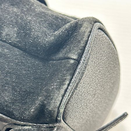  GUCCI グッチ リュック　バンブー　スレ有 ベロア×レザー 003-2058-0030 ブラック