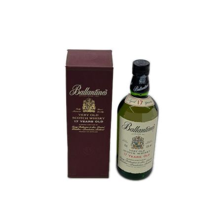  Ballantine's バランタイン スコッチウイスキー 17年 750ml 43% 箱付 未開栓